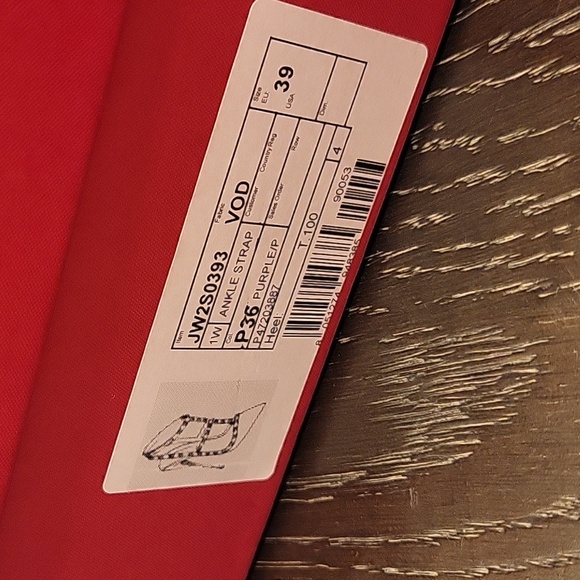 RARE Limited Edition Matte Purple VALENTINO Rock Stud Heels | Size 9 - Picture 9 of 12